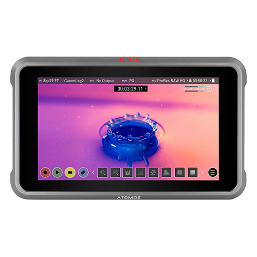 【NINJA V+】 ATOMOS 8K RAW収録対応 5インチ HDRモニターレコーダー