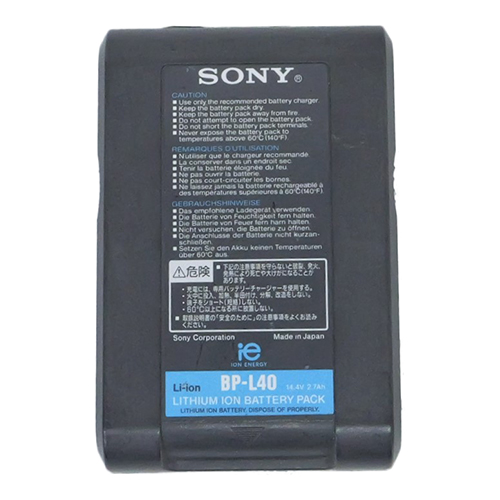 【BP-L40 ジャンク品】 SONY バッテリー