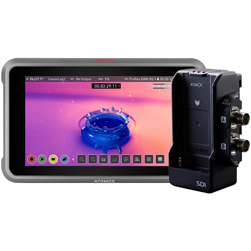 【NINJA V+ Pro Kit】 ATOMOS 8K RAW収録対応 5インチ HDRモニターレコーダー