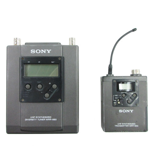 【WRT-850 + WRR-860 ジャンク品】 SONY ワイヤレス送受信セット