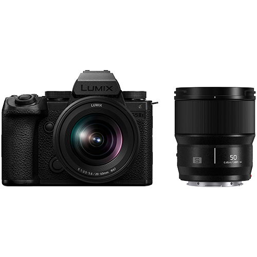 【LUMIX S5IIX ダブルレンズキット（DC-S5M2XW-K）】 Panasonic フルサイズ ミラーレス一眼カメラ（Lマウント）