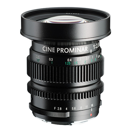 【KOWA CINE PROMINAR 8.5mm T3.0 ブラック】 KOWA MFTマウント 超広角単焦点レンズ