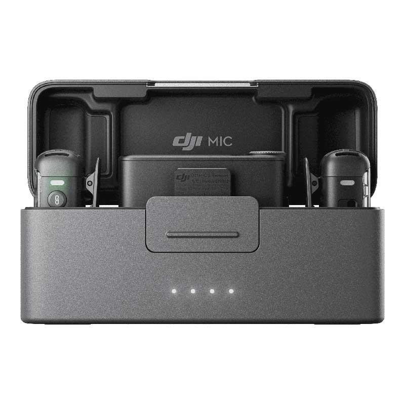 【DJI Mic 2（2TX ＋ 1RX ＋ 充電ケース）】 DJI 2.4GHz ワイヤレスマイクシステム