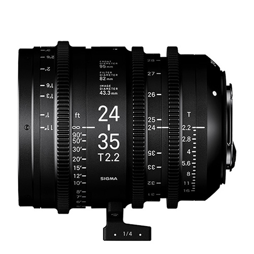 【24-35mm T2.2 FF】 SIGMA シネレンズ〔FF Zoom Line〕