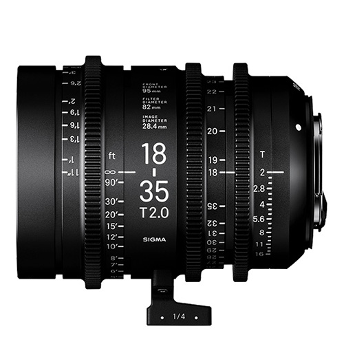 【18-35mm T2】 SIGMA シネレンズ〔High Speed Zoom Line〕