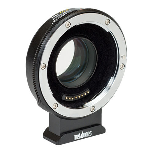 【BMPCC4K用 キヤノンEFレンズ T Speed Booster ULTRA 0.71x MB_SPEF-m43-BT8】 Metabones 電子接点付マウントアダプター