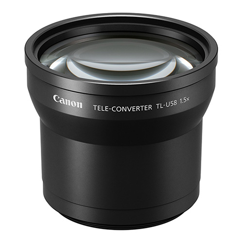 【TL-U58】 Canon 4K対応 Φ58mm 1.5倍テレコンバーター