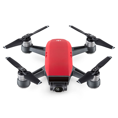 【Spark ラヴァレッド】 DJI 2軸ジンバルカメラ搭載ドローン