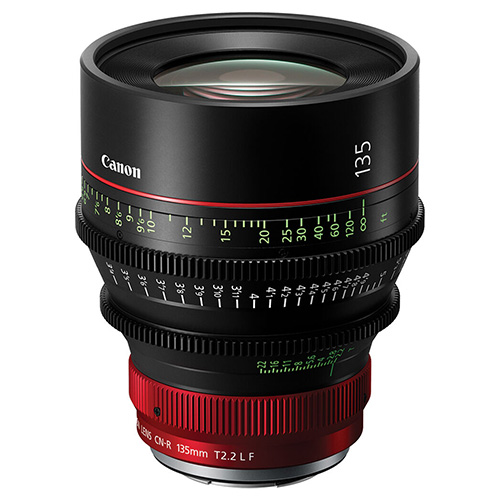 【CN-R135mm T2.2 L F】 Canon RFマウント用 単焦点シネマレンズ〔RF PRIME〕