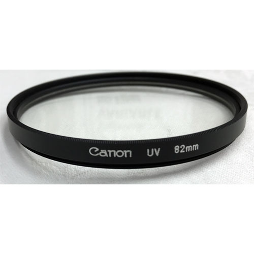 【型番不明 ジャンク品】 Canon Φ82mm UVフィルター