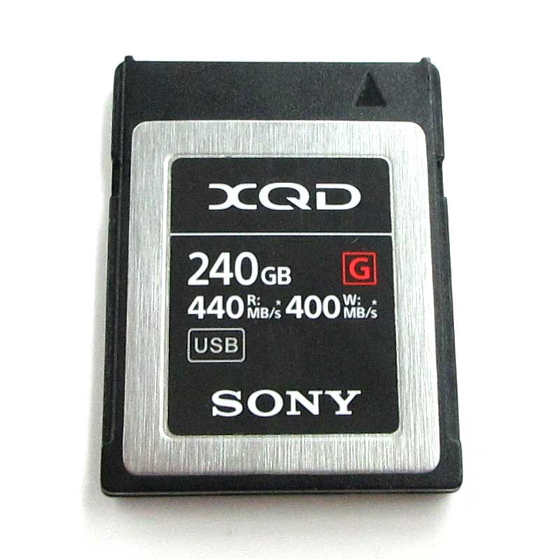 【QD-G240F 現状渡し 中古品】 SONY XQDメモリーカード Gシリーズ 240GB