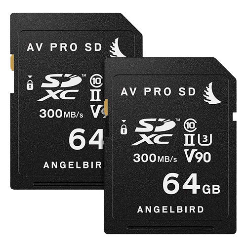 【MATCH PACK for GH5/GH5S 64GB×2】 Angelbird DC-GH5用 SDカードセット