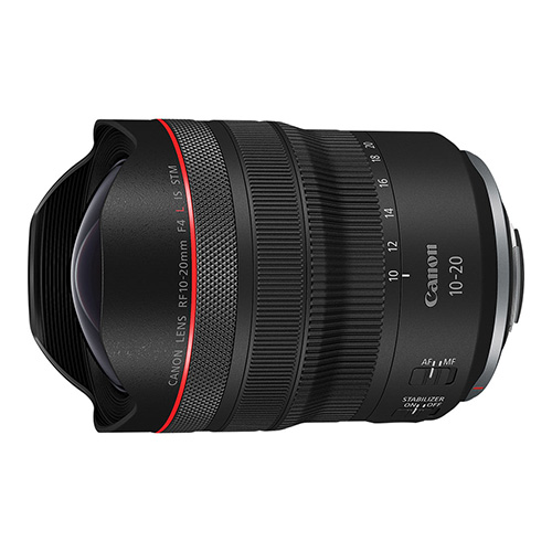 【RF10-20mm F4 L IS STM】 Canon RFマウント用 ズームレンズ