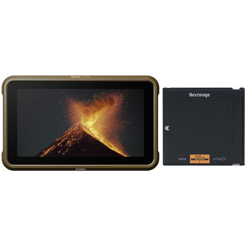 【NINJA ULTRA + SSDmini 500GB Bundle】 ATOMOS 5インチ モニターレコーダー