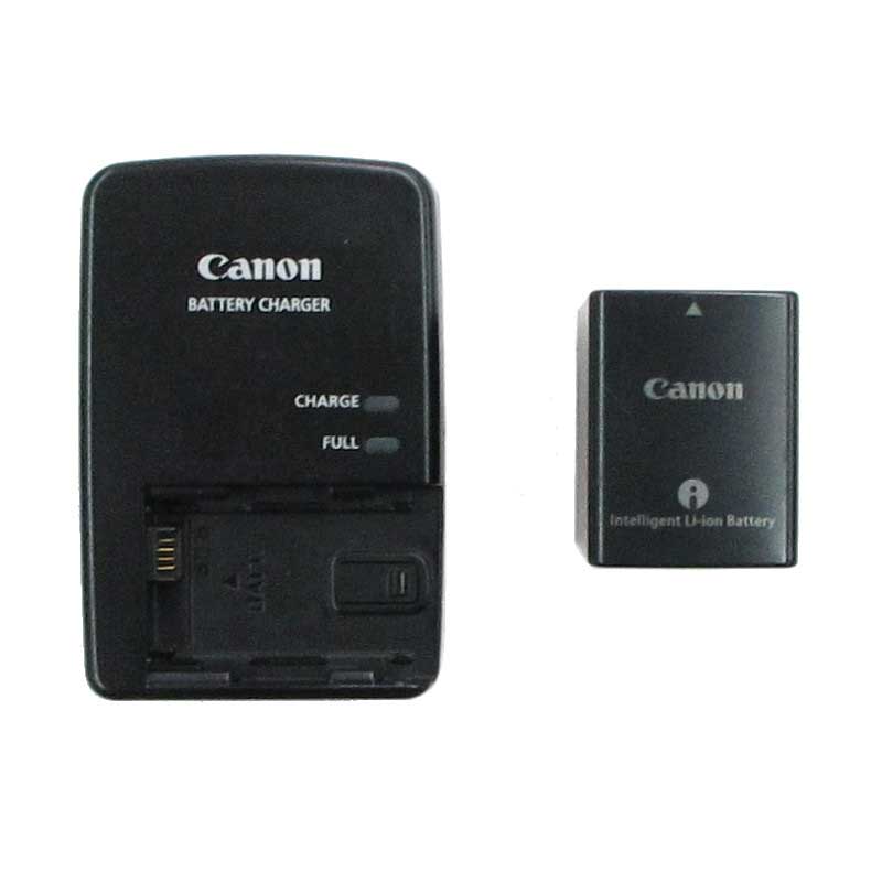 【BP-828 現状渡し 中古品】 Canon バッテリーパック（充電器付）