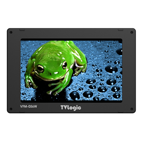 【VFM-056WP】 TVLogic 5.6型軽量・アナログ入力対応ビューファインダーモニター