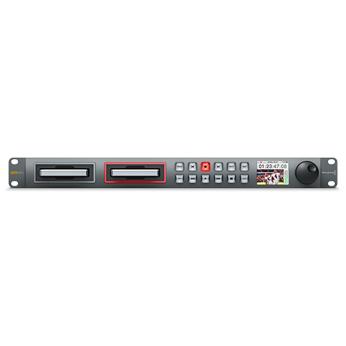 【HyperDeck Studio 12G】 Blackmagic Design UHD SSDレコーダー