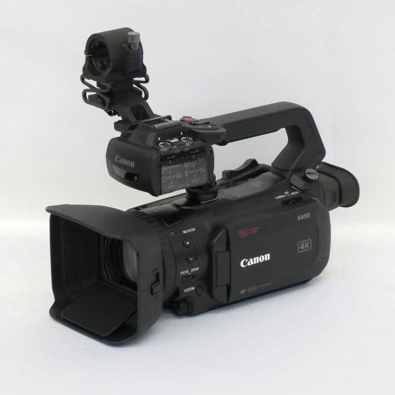 【XA55 現状渡し 中古品】 Canon 務用デジタルビデオカメラ（ハンドル付）