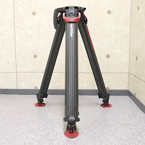 【Tripod flowtech 75 中古品】 Sachtler Φ75mm カーボン3段三脚