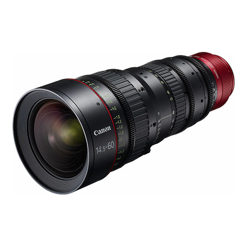 【CN-E14.5-60mm T2.6 L】 Canon シネマカメラ用 ズームレンズ〔トップエンドズームレンズ〕