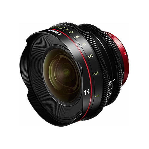 【CN-E14mm T3.1 L F】 Canon EFマウント用 単焦点シネマレンズ〔EF PRIME〕