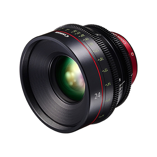 【CN-E24mm T1.5 L F】 Canon EFマウント用 単焦点シネマレンズ〔EF PRIME〕