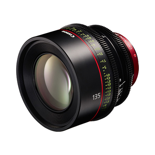 【CN-E135mm T2.2 L F】 Canon EFマウント用 単焦点シネマレンズ〔EF PRIME〕