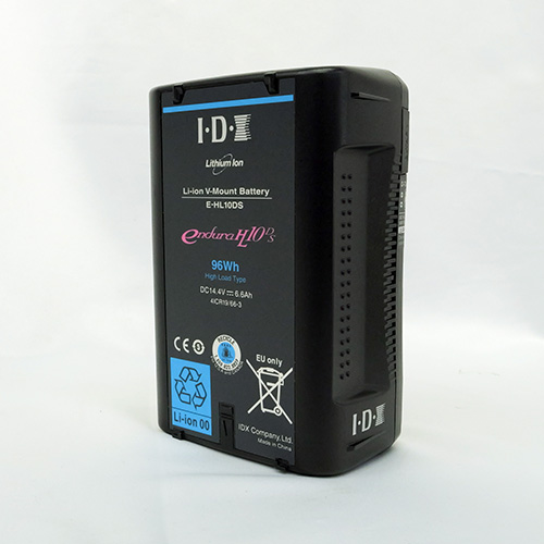 【E-HL10DS 現状渡し 中古品】 IDX Vマウントタイプ リチウムイオンバッテリー