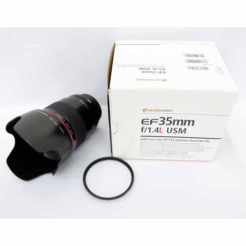 【EF35mm F1.4L USM 中古品】 Canon 広角単焦点 EFレンズ