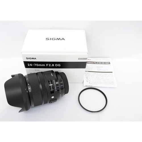 【24-70mm F2.8 DG OS HSM | Art キヤノンEFマウント 中古品】 SIGMA 一眼レフカメラ用 交換レンズ