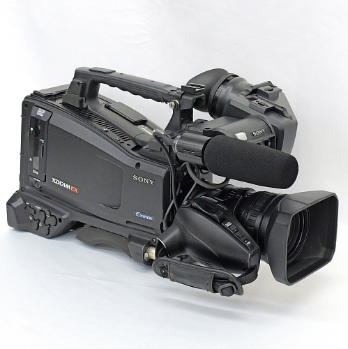 【PMW-350K 現状渡し 中古品】 SONY XDCAM EXカムコーダー（レンズ付）