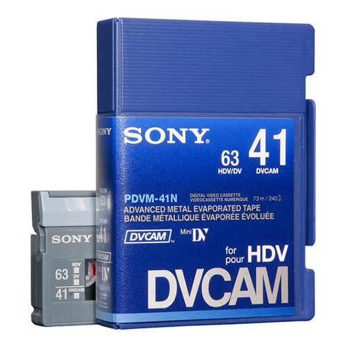 【PDVM-41N/3】 SONY DVCAM ミニカセット ICメモリーなし