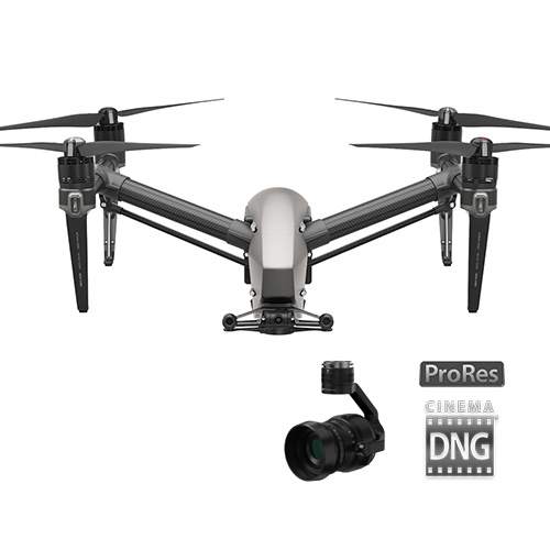 【Inspire 2 Premium Combo（旧セット）】 DJI ドローン（Adobe CinemaDNG、Apple ProRes対応）