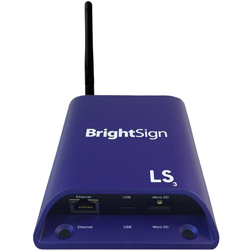 【LS423W】 BrightSign LS3シリーズ デジタルサイネージ（WiFi/Beacon内蔵モデル）