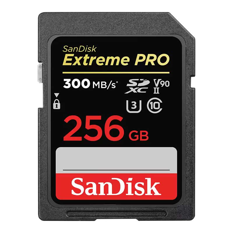 【SDSDXDK-256G-JNJIP】 SanDisk エクストリーム プロ SDXC UHS-II カード 256GB