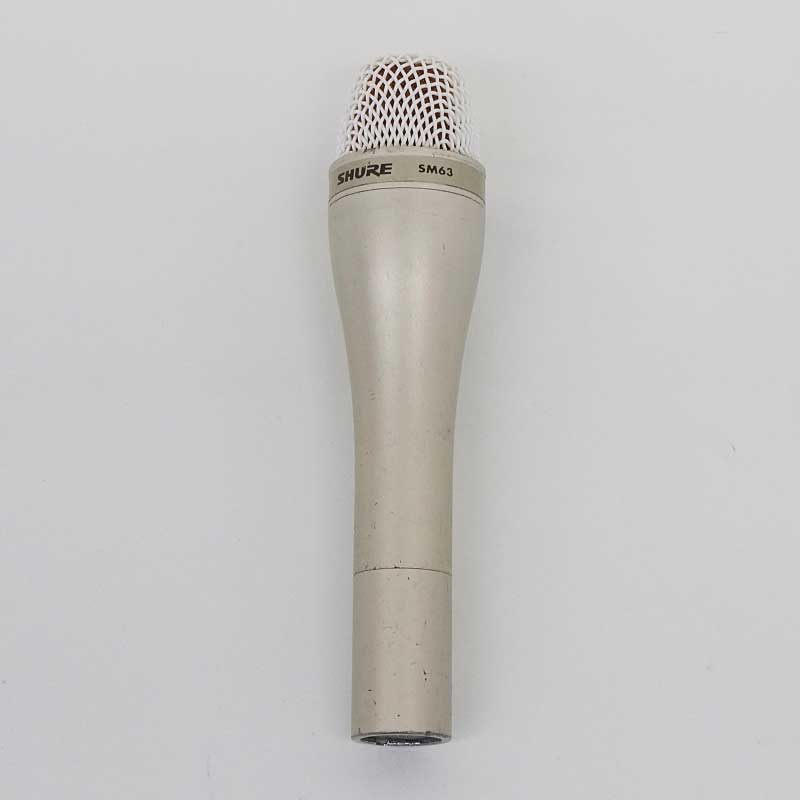 【SM63 ジャンク品】 SHURE ダイナミックマイクロホン