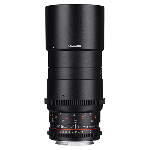 【100mm T3.1 VDSLR ED UMC MACRO】 SAMYANG CINEMA LENS