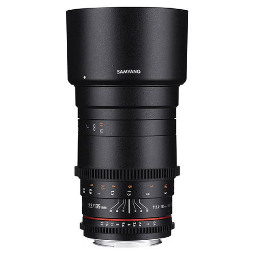 【135mm T2.2 VDSLR ED UMC】 SAMYANG CINEMA LENS