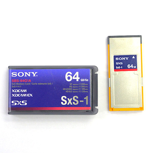 【SBS-64G1A 現状渡し 中古品】 SONY SxS-1カード 64GB