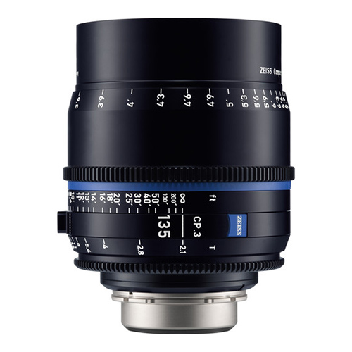 【CP.3 135mm/T2.1】 Carl Zeiss コンパクトプライムレンズ