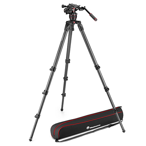 【MVK608CTALL】 Manfrotto ナイトロテック608ビデオ雲台+536カーボン三脚