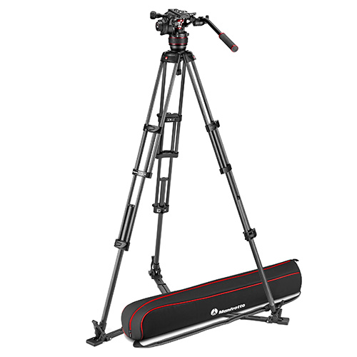 【MVK608TWINGC】 Manfrotto ナイトロテック608ビデオ雲台+カーボンツイン三脚GS