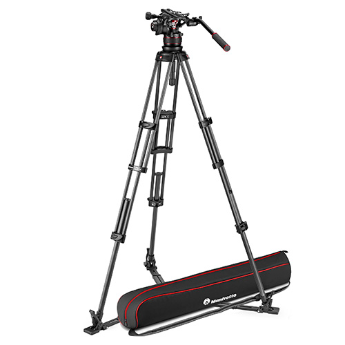 【MVK612TWINGC】 Manfrotto ナイトロテック612ビデオ雲台+カーボンツイン三脚GS