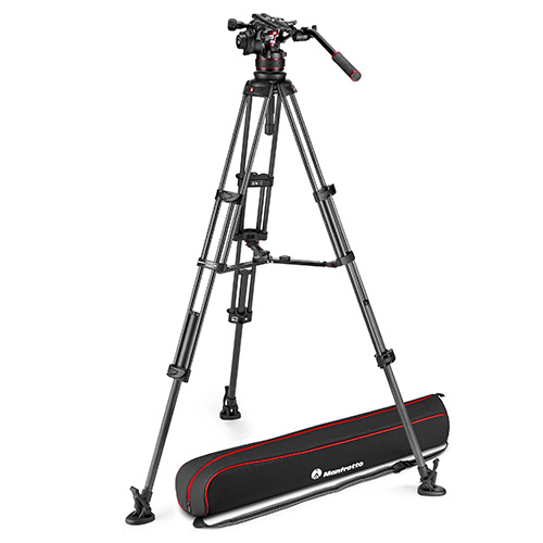 【MVK612TWINMC】 Manfrotto ナイトロテック612ビデオ雲台+カーボンツイン三脚MS