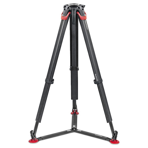 【Tripod flowtech 100 GS】 Sachtler Φ100mm カーボン3段三脚