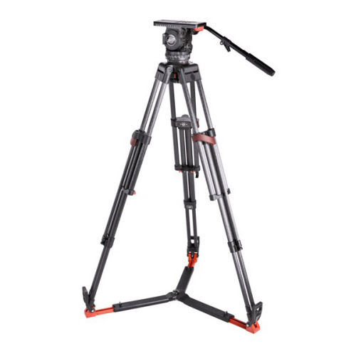 【システム20S1 SLHDCF】 Sachtler カーボン3段三脚システム グランドスプレッダー