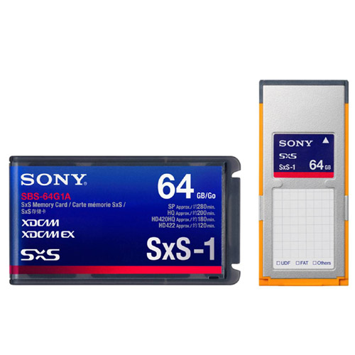 【SBS-64G1A】 SONY SxS-1カード 64GB