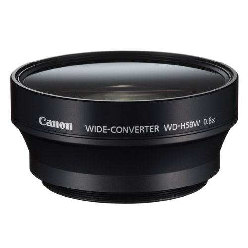 【WD-H58W】 Canon Φ58mm 0.8倍ワイドコンバーター