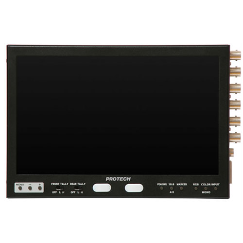 【LVM-89WB】 PROTECH 8.9インチ HDMI/HDコンポーネント対応モニター（単三乾電池）