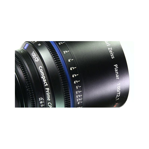 【CP.2 100mm/T2.1 CF】 Carl Zeiss コンパクトプライムレンズ